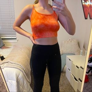 Orange Tank Top